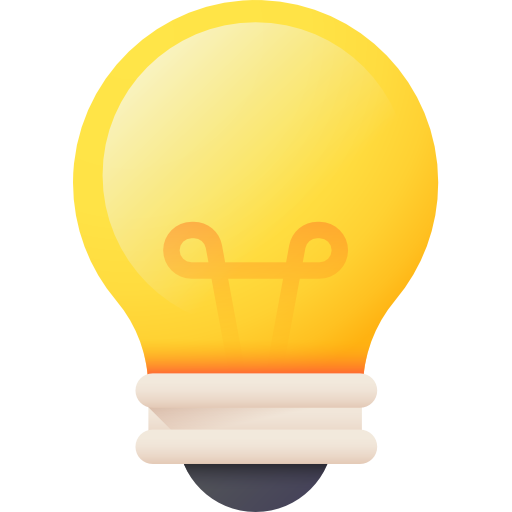 Ampoule lumineuse symbole d’idées et d’innovation pour lechartier-actiglass à Carcassonne